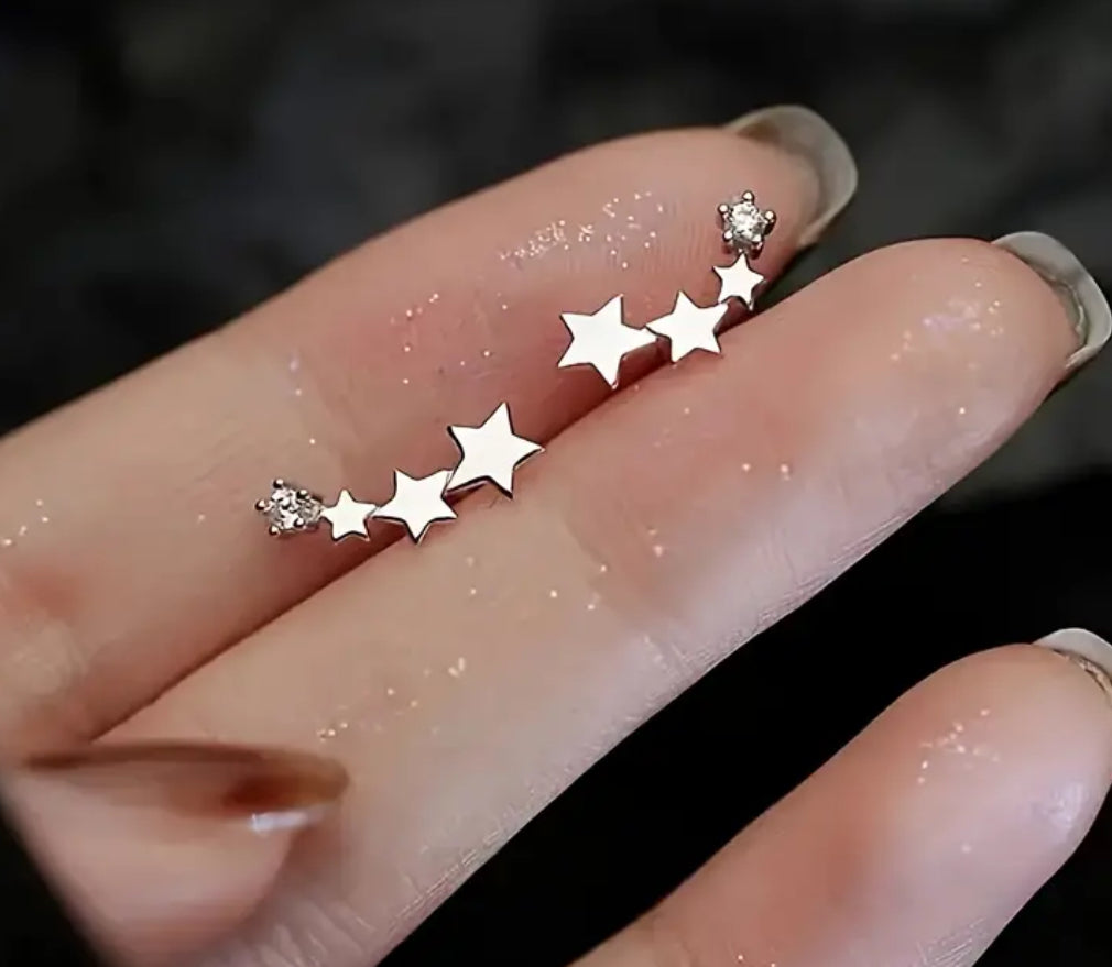 Dainty Star Studs