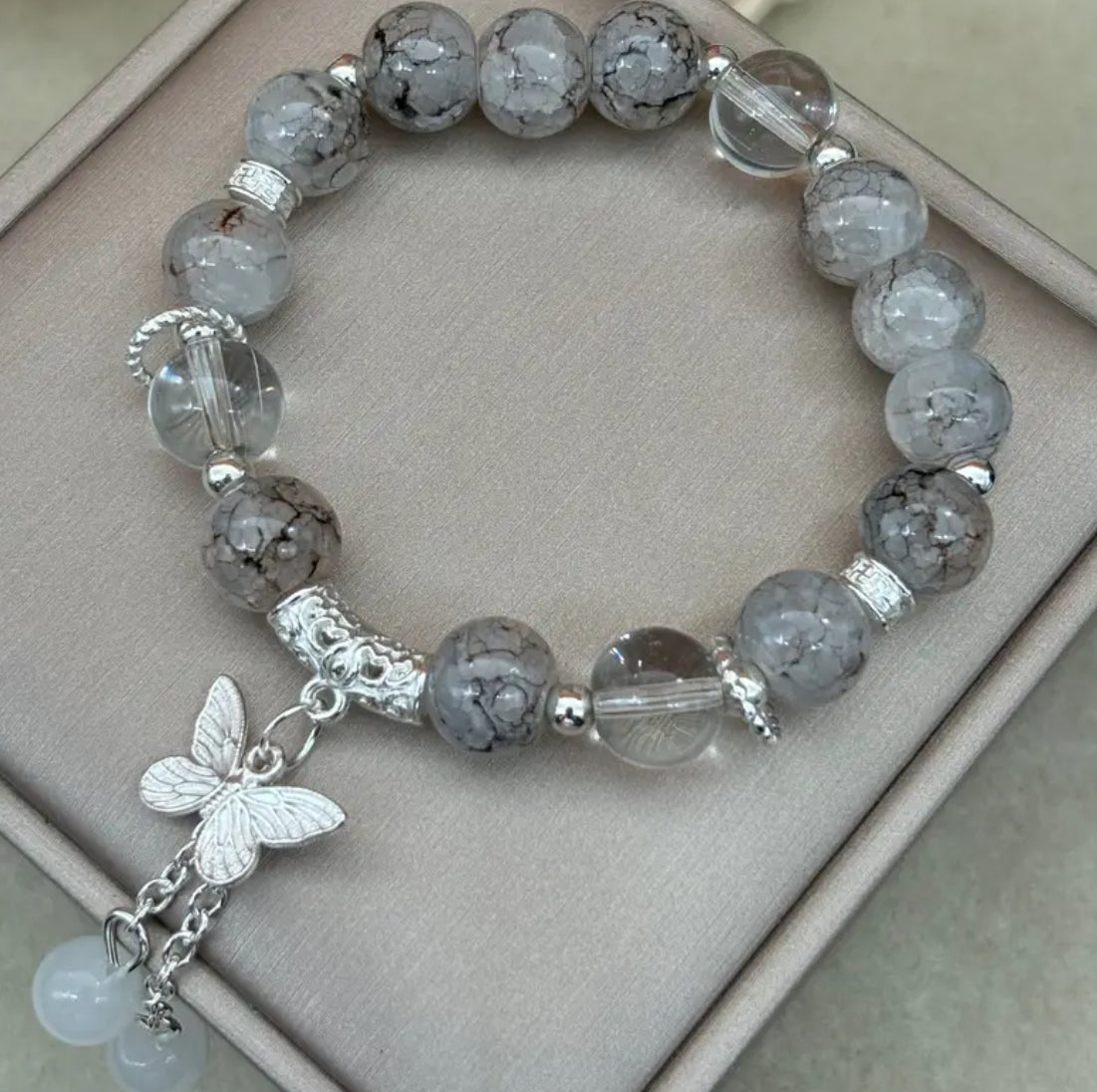 Handmade Gradient Butterfly Bracelet