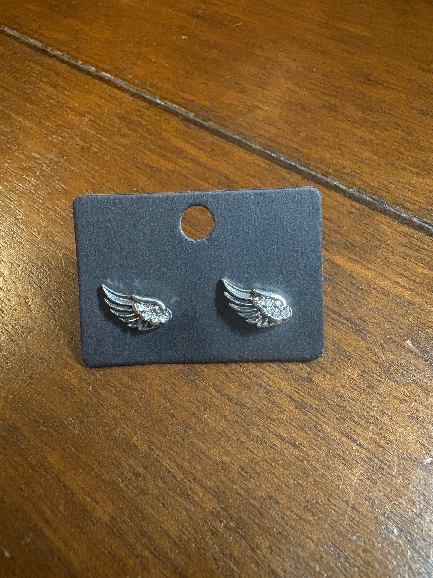 Elegant Angel Wing Stud Earrings - Shear Xcitement Boutique