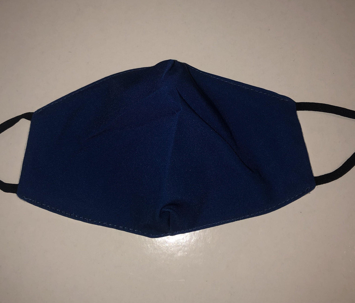 Kids Solid Blue Face Mask - Shear Xcitement Boutique