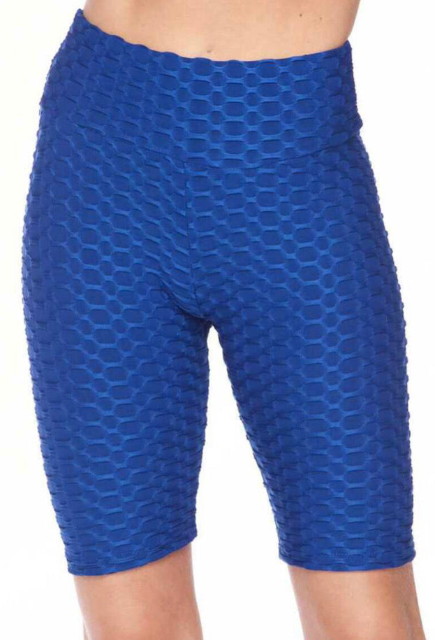 Butt Scrunch Shorts - Blue - Large/XL