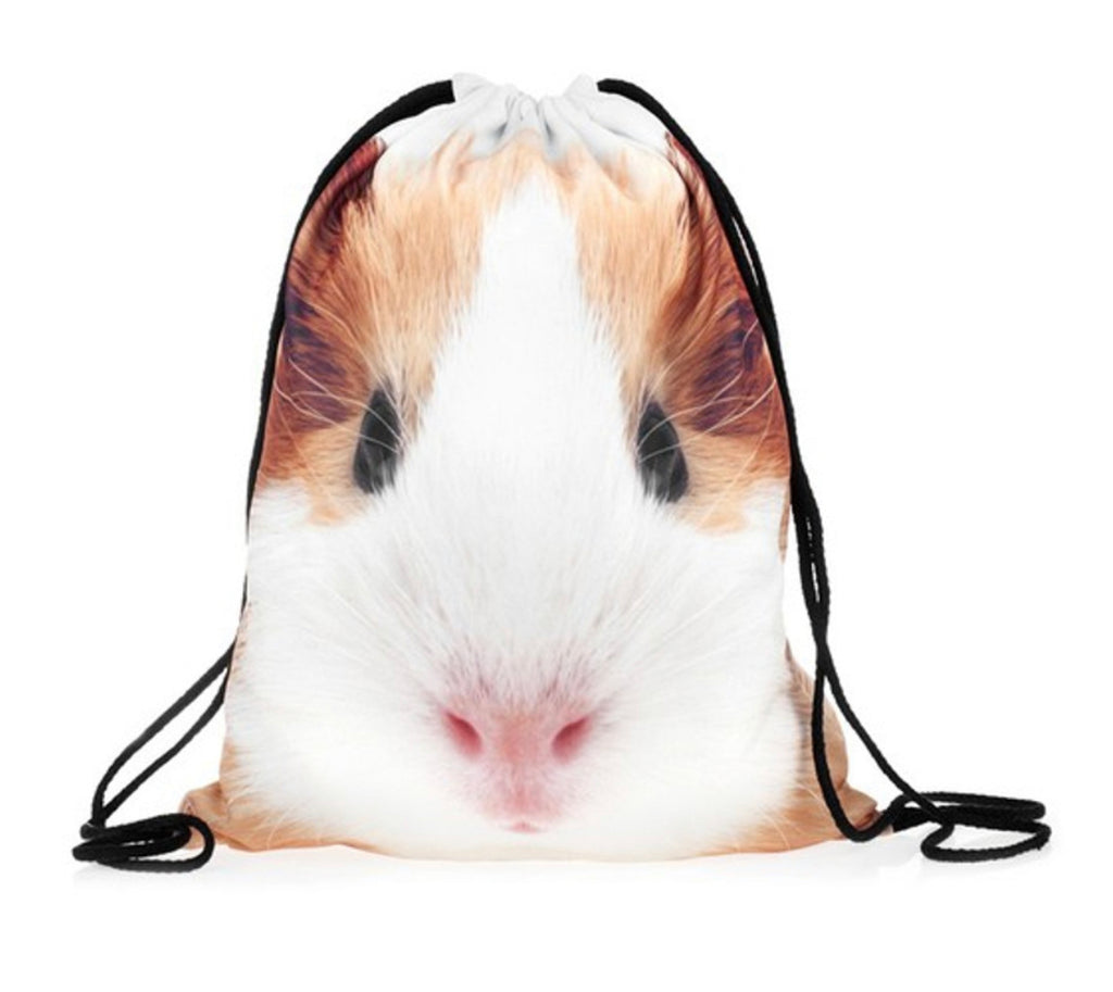 Graphic Print Guinea Pig Backpack