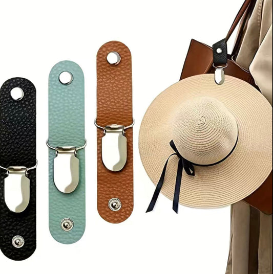 Blue Portable Hat Clip