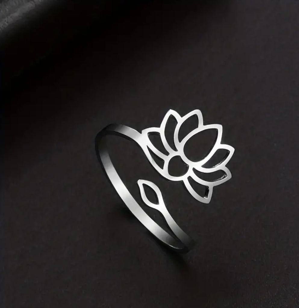 Stainless Steel Lotus Flower