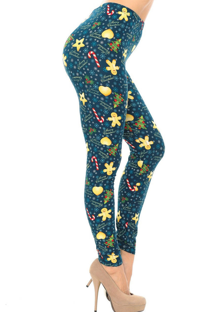 Buttery Soft A Very Merry Christmas Legging - Plus Size
