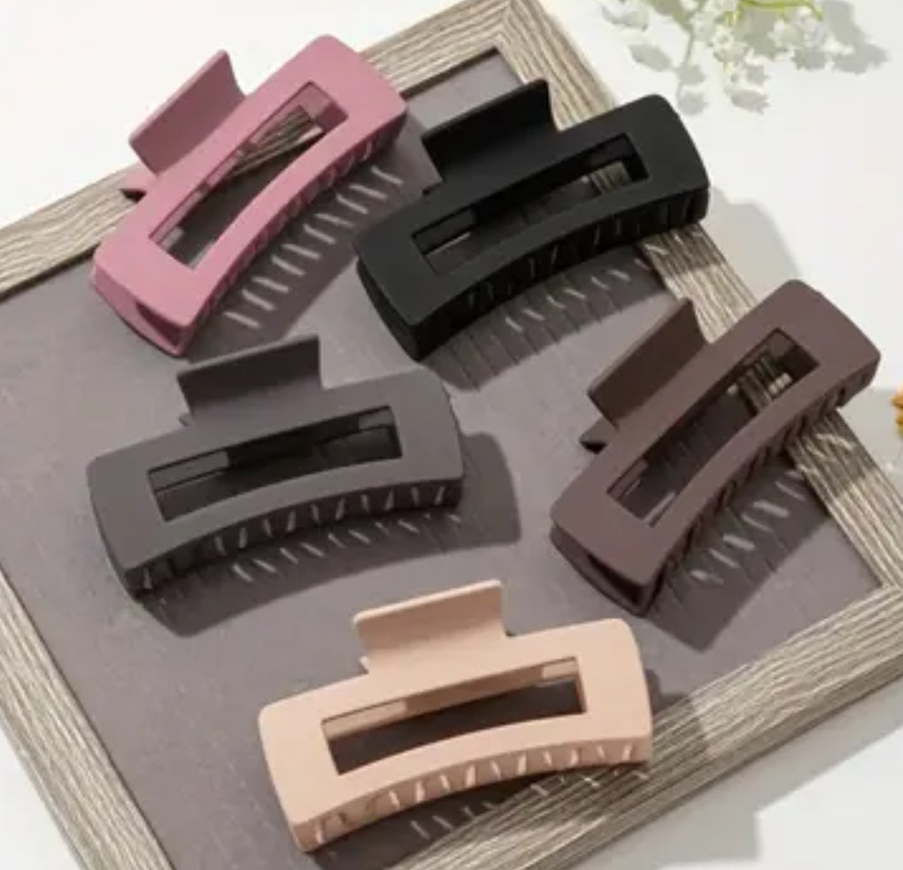 5 Piece Hair Clip Color Set 2