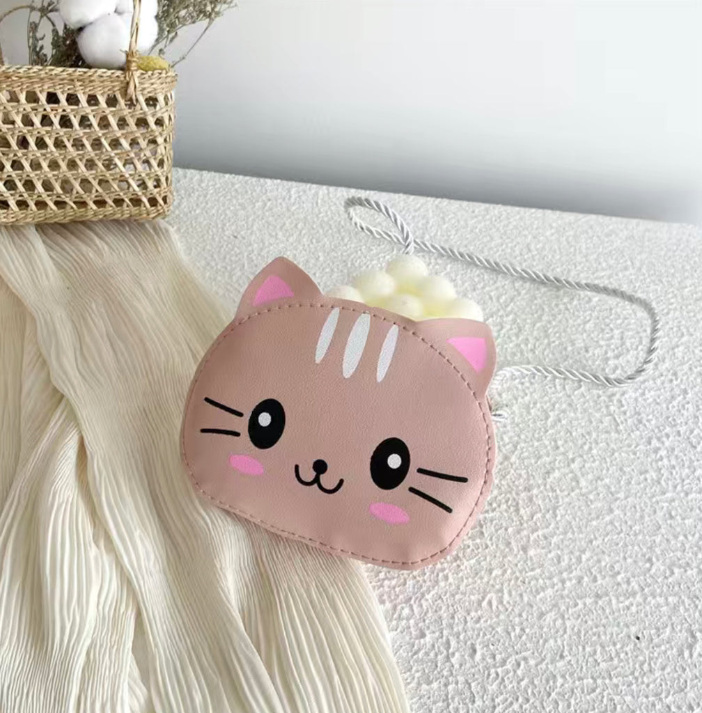 Pink Colored Children’s Coin Purse Bag