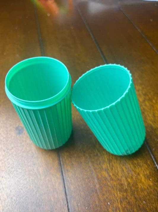 Green Travel Toothpaste/Toothbrush Holder