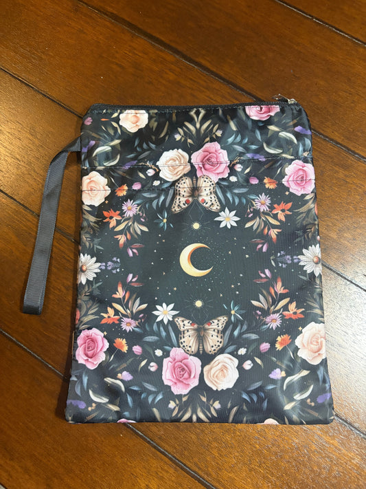 Enchanting Butterfly & Moon Book Sleeve - Shear Xcitement Boutique