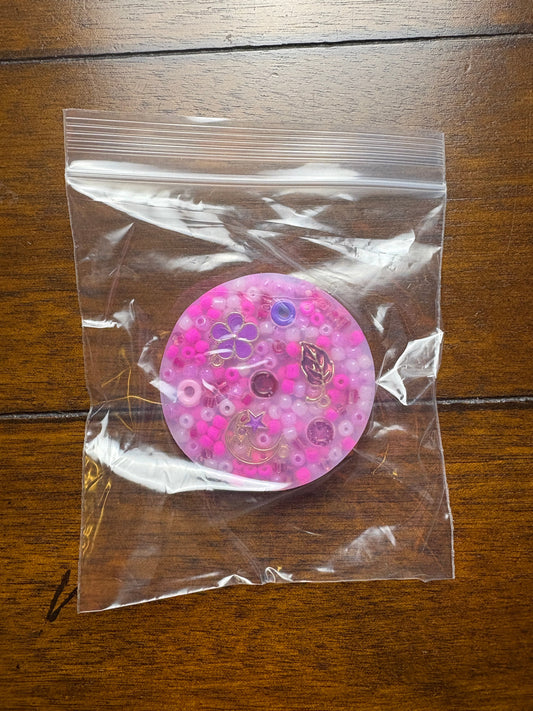 Floral Inspired Beads Pick Pad Fidget Toy - Shear Xcitement Boutique