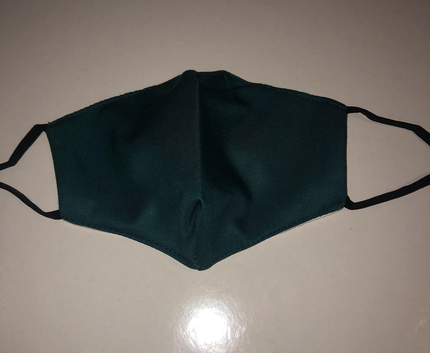 Kids Solid Green Face Mask - Shear Xcitement Boutique