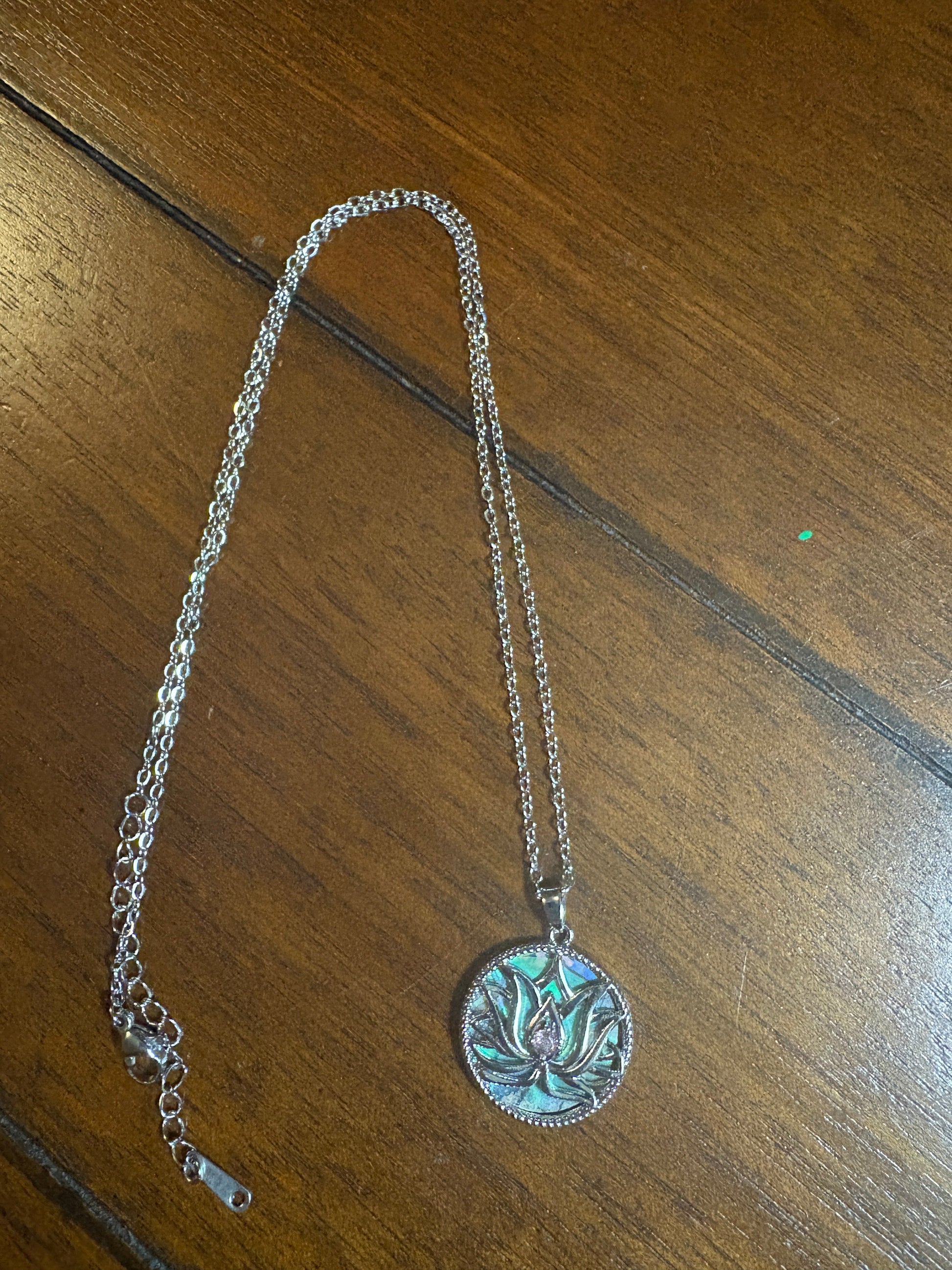 Lotus Flower Pendant Necklace - Shear Xcitement Boutique