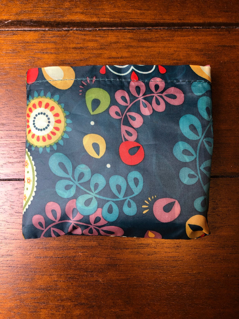 Reusable Floral Print Shopping Bag